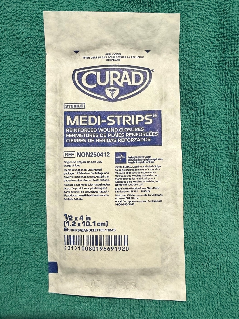 Medi-Strips Reinforced Wound Closures - White